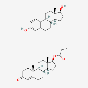 molecular formula C40H56O5 B1210737 Synovex-H CAS No. 64867-19-2