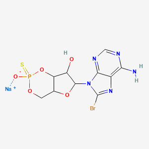 8-Bromoadenosine 3',5'-cyclic monophosphorothioate, Rp-isomer sodium salt