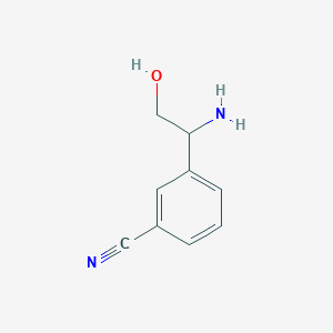 3-(1-Amino-2-hydroxyethyl)benzonitrile