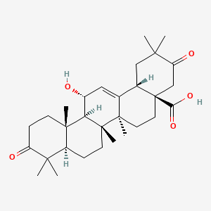 molecular formula C30H44O5 B1210761 原纸生菌素 A2 CAS No. 72933-74-5