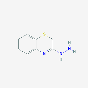 3-Hydrazinyl-2H-1,4-benzothiazine