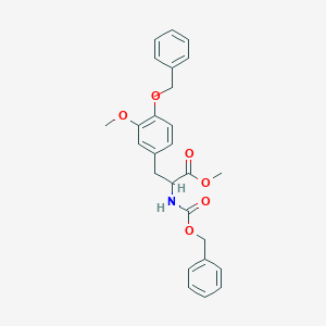 3-Methoxy-N-[(phenylmethoxy)carbonyl]-O-(phenylmethyl)-L-tyrosine Methyl Ester