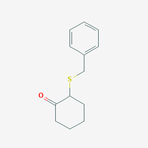 2-(Benzylsulfanyl)cyclohexan-1-one