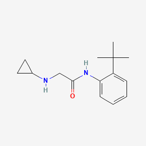 N-(2-(tert-Butyl)phenyl)-2-(cyclopropylamino)acetamide