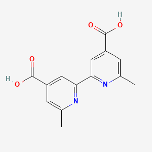 6,6'-Dimethyl-[2,2'-bipyridine]-4,4'-dicarboxylic acid