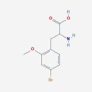 2-Amino-3-(4-bromo-2-methoxyphenyl)propanoic acid