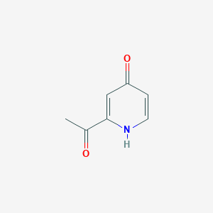 1-(4-Hydroxypyridin-2-YL)ethanone