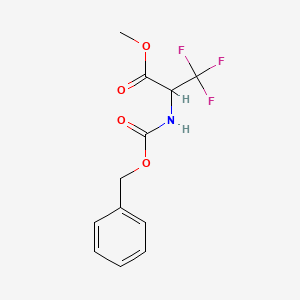 methyl (2R)-2-(benzyloxycarbonylamino)-3,3,3-trifluoro-propanoate