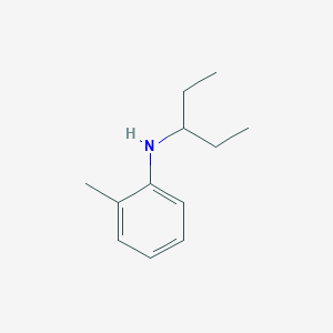 2-Methyl-N-(pentan-3-yl)aniline