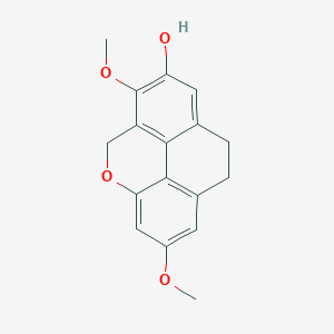 molecular formula C17H16O4 B12107988 Agrostophyllidin 