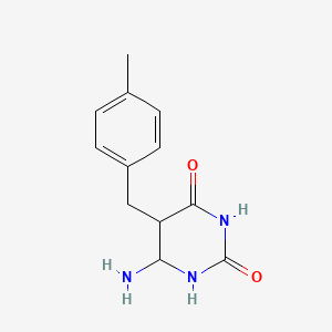 6-Amino-5-[(4-methylphenyl)methyl]-1,3-diazinane-2,4-dione