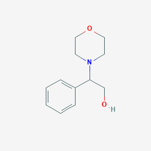 molecular formula C12H17NO2 B12108037 2-Morpholin-4-yl-2-phenylethanol 