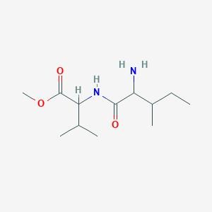 Methyl 2-[(2-amino-3-methylpentanoyl)amino]-3-methylbutanoate