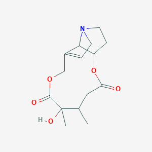 (13S)-12-Hydroxy-14-deethylidenecrotalanan-11,15-dione