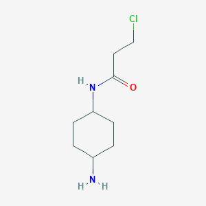 N-(4-aminocyclohexyl)-3-chloropropanamide