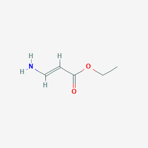 molecular formula C5H9NO2 B12108243 Ethyl 3-aminoacrylate 