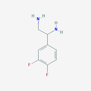 1-(3,4-Difluorophenyl)ethane-1,2-diamine