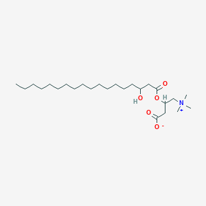 3-Hydroxyoctadecanoylcarnitine