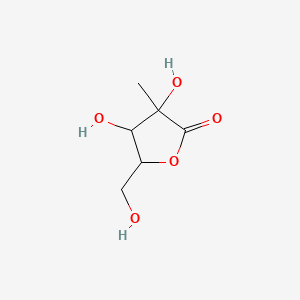 3,4-Dihydroxy-5-(hydroxymethyl)-3-methyloxolan-2-one