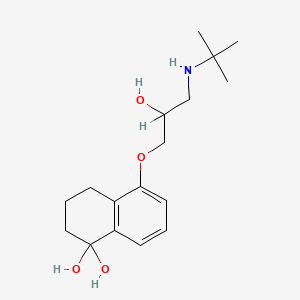 B1210842 Hydroxydihydrobunolol CAS No. 65891-15-8