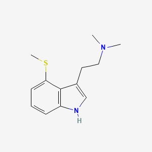 B1210843 4-Methylthiodimethyltryptamine CAS No. 10455-77-3