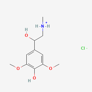 molecular formula C11H18ClNO4 B1210861 Pressamina CAS No. 22775-12-8