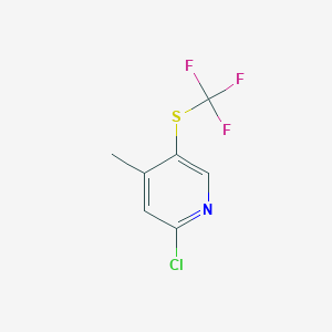 2-Chloro-4-methyl-5-trifluoromethylsulfanylpyridine