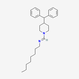 molecular formula C27H38N2 B1210869 Fenoctimine CAS No. 69365-65-7