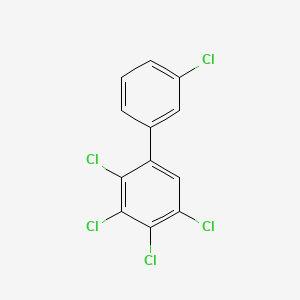 molecular formula C12H5Cl5 B1210870 2,3,3',4,5-Pentachlorobiphenyl CAS No. 70424-69-0