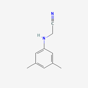 molecular formula C10H12N2 B12108702 (3,5-Dimethylanilino)acetonitrile CAS No. 116366-96-2