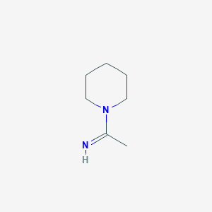 B121088 1-Piperidinoethanimine CAS No. 153558-50-0
