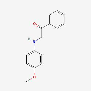 2-[(4-methoxyphenyl)amino]-1-phenylEthanone