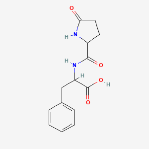 Pyroglutamylphenylalanine