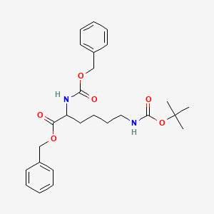 N6-[(1,1-Dimethylethoxy)carbonyl]-N2-[(phenylmethoxy)carbonyl]-L-lysine-phenylmethyl Ester