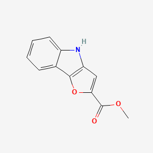 4H-furo[3,2-b]indole-2-carboxylic acid methyl ester