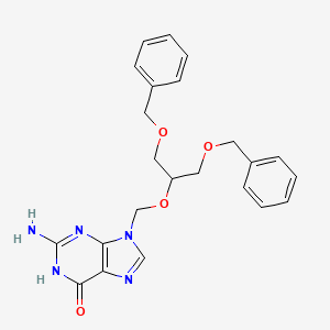 9-[[2-Benzyloxy-1-(benzyloxymethyl)-ethoxy]-methyl]guanine-d5