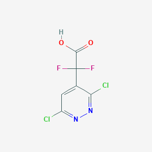 2-(3,6-Dichloropyridazin-4-yl)-2,2-difluoroacetic acid