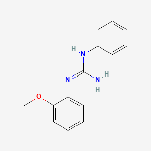 N-(2-methoxyphenyl)-N'-phenylguanidine