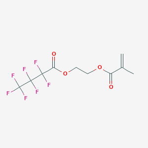 2-(2-Methylprop-2-enoyloxy)ethyl 2,2,3,3,4,4,4-heptafluorobutanoate