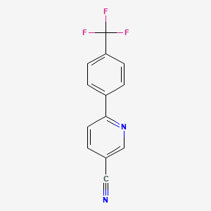 6-(4-(Trifluoromethyl)phenyl)nicotinonitrile