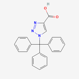 1-Trityl-1H-1,2,3-triazole-4-carboxylic acid