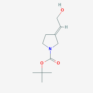 tert-Butyl (E)-3-(2-hydroxyethylidene)pyrrolidine-1-carboxylate