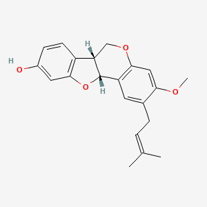 molecular formula C21H22O4 B1210931 东方醇 B 