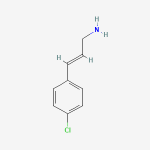 2-Propen-1-amine, 3-(4-chlorophenyl)-