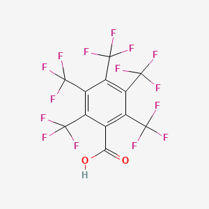 2,3,4,5,6-Pentakis(trifluoromethyl) benzoic acid