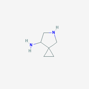 molecular formula C6H12N2 B121094 5-氮杂螺[2.4]庚烷-7-胺 CAS No. 129306-03-2