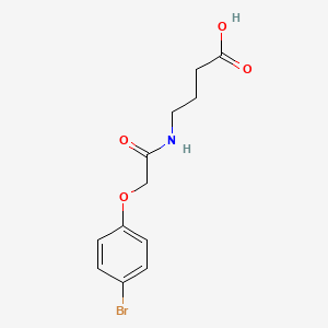 4-(2-(4-Bromophenoxy)acetamido)butanoic acid