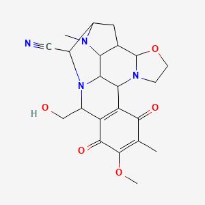 molecular formula C22H26N4O5 B1210948 Cyanocycline A CAS No. 82423-05-0