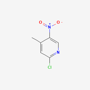 molecular formula C6H5ClN2O2 B1210972 2-氯-4-甲基-5-硝基吡啶 CAS No. 23056-33-9