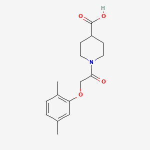 1-[2-(2,5-dimethylphenoxy)acetyl]piperidine-4-carboxylic Acid